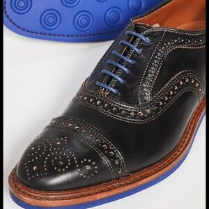 Allen Edmonds Strandmok Oxford Brogues with Blue Sole